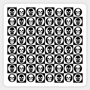 Skull Pattern | Pop Art Sticker